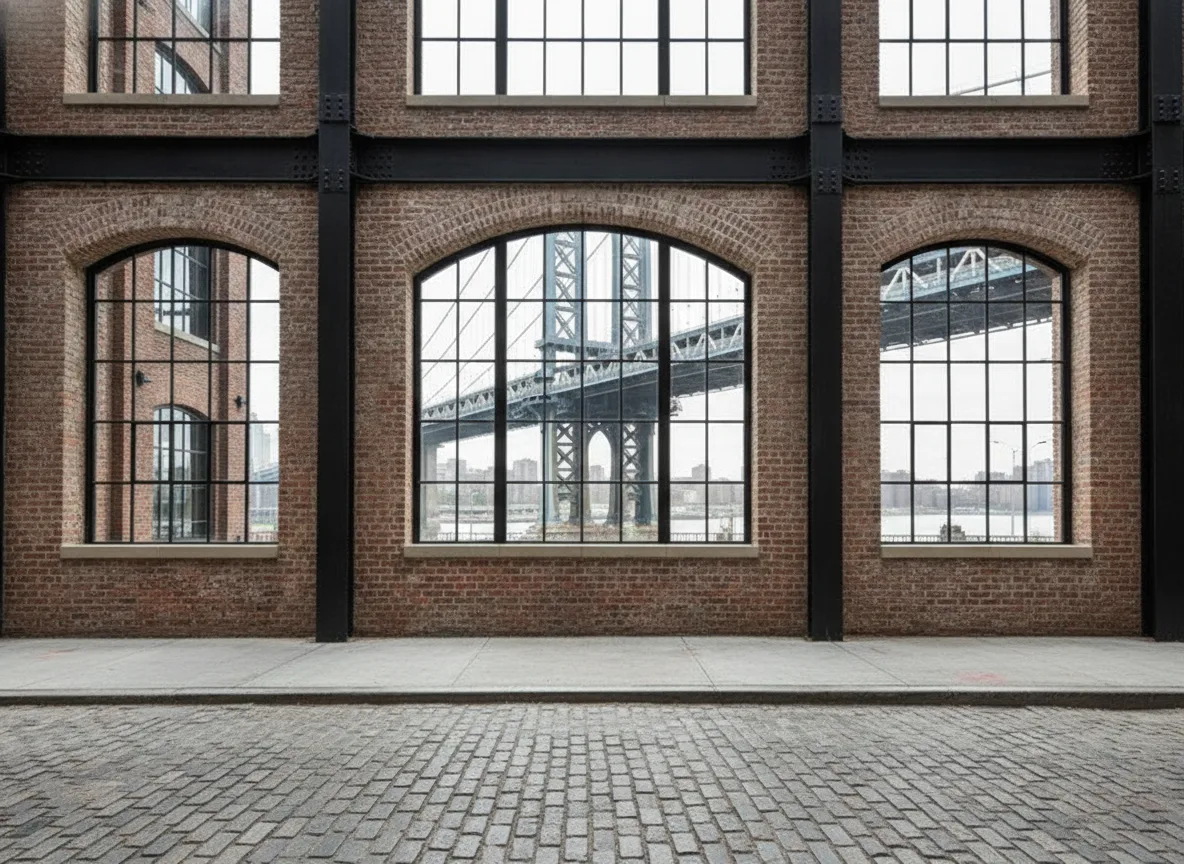 exterior — Bridge-View Loft on a DUMBO Belgian-Block Street