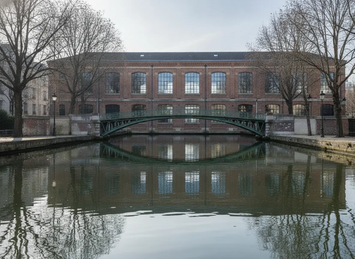 exterior — Former Print-Works Loft on the Canal Saint-Martin