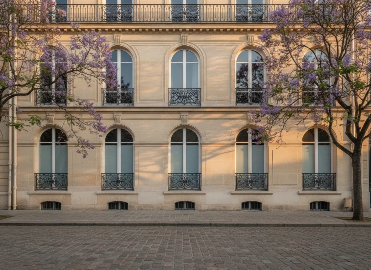 exterior — Étage Noble Overlooking a Saint-Germain Square