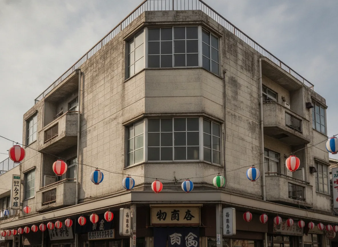 exterior — Corner Flat Over the Koenji Arcades